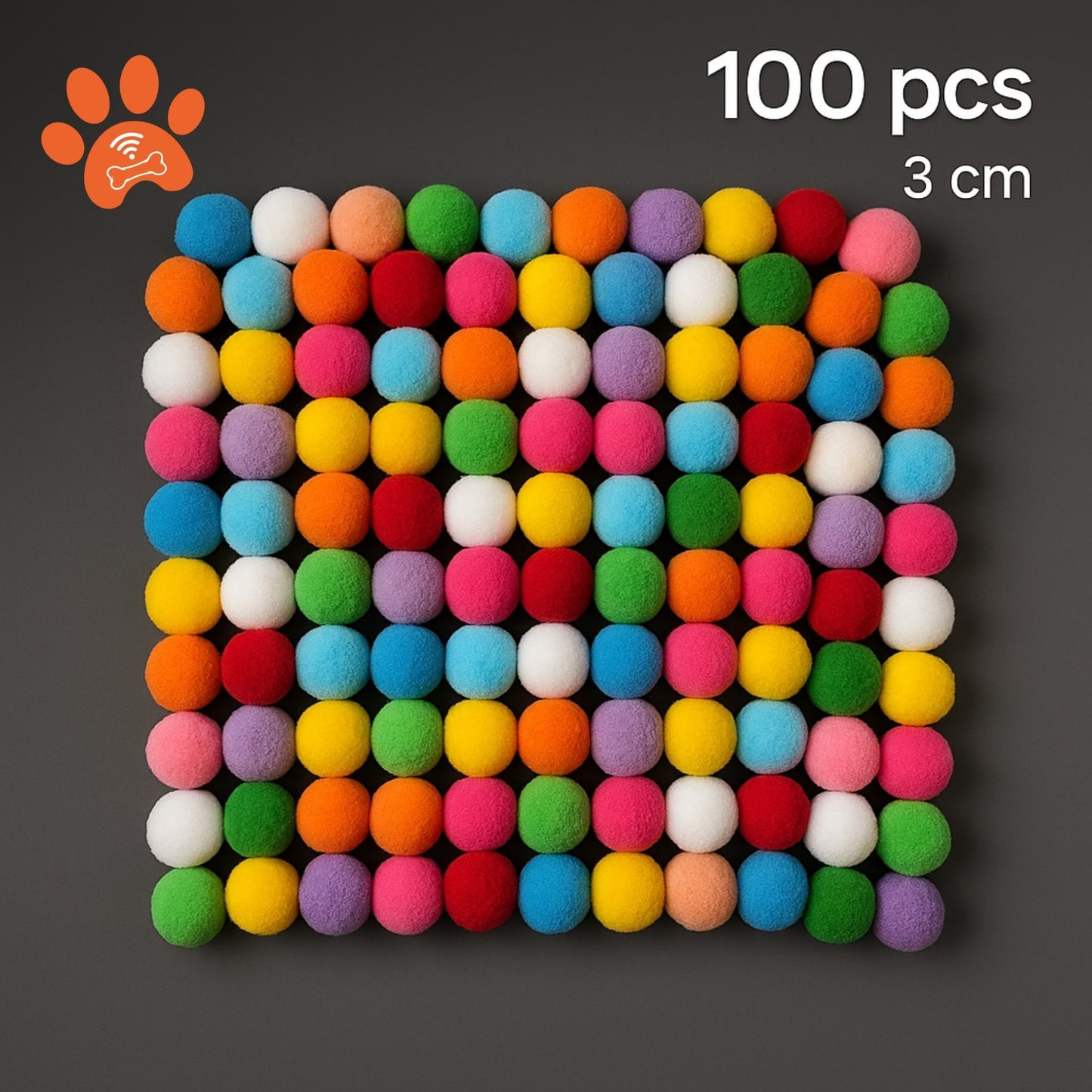 Interactive Cat Toy Balls with Rainbow Launcher Gun