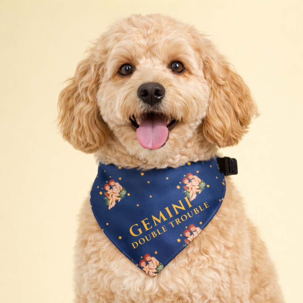 Gemini Bandana for Large & XL Dogs