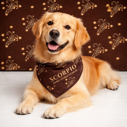 Scorpio Bandana for Large & XL Dogs