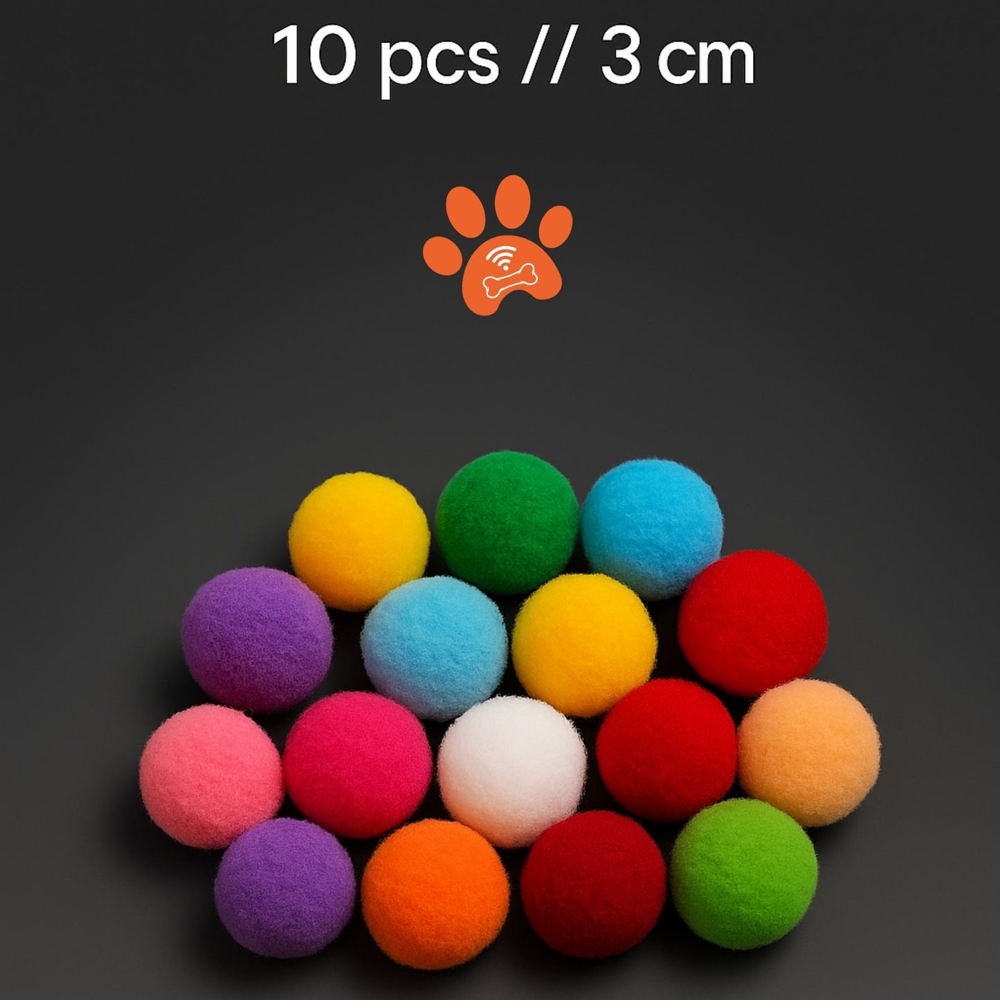 Interactive Cat Toy Balls with Rainbow Launcher Gun