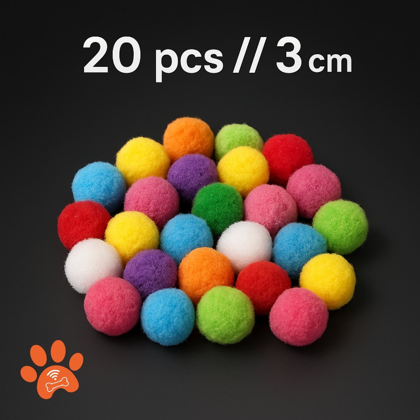 Interactive Cat Toy Balls with Rainbow Launcher Gun