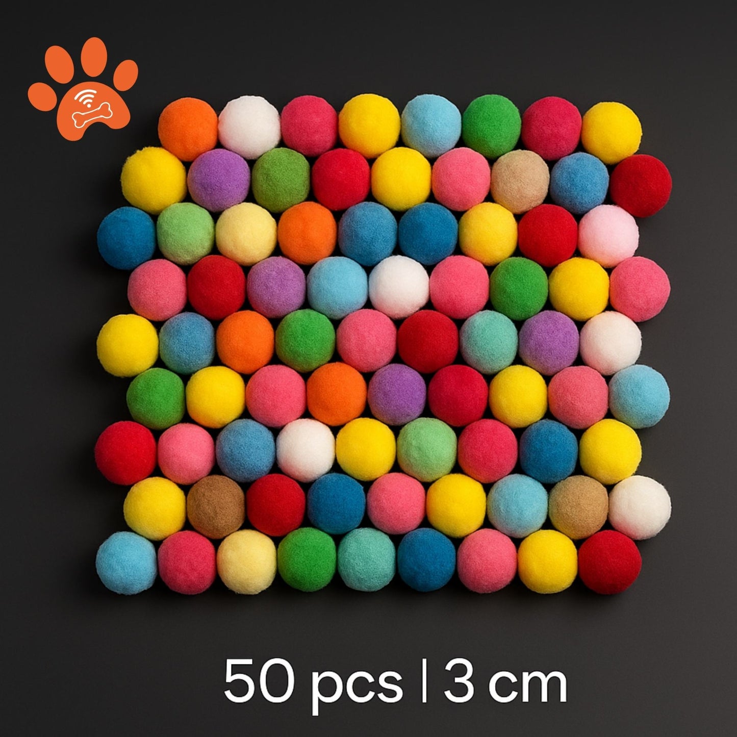 Interactive Cat Toy Balls with Rainbow Launcher Gun