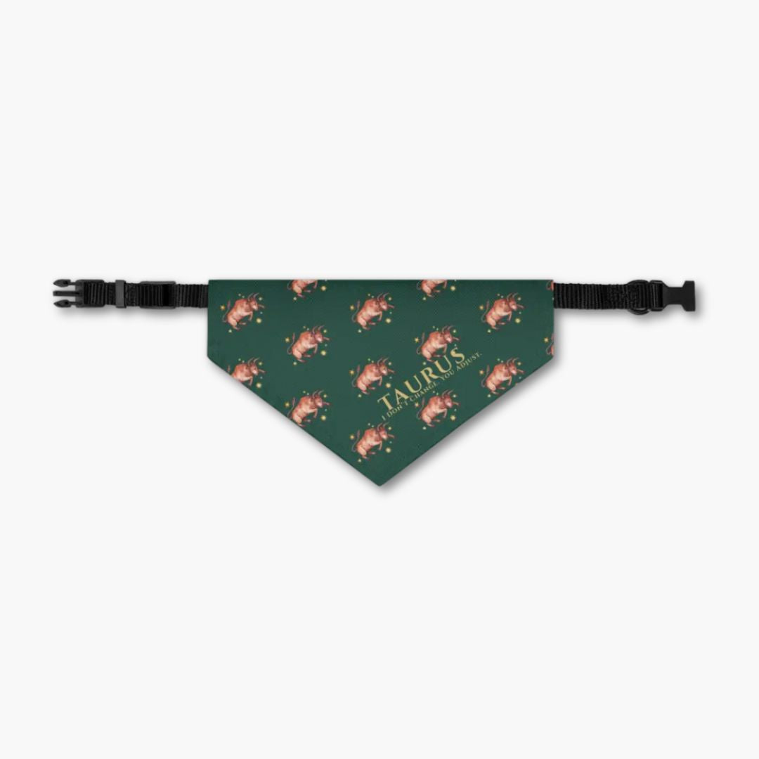 Taurus Bandana for Small & Medium Dogs