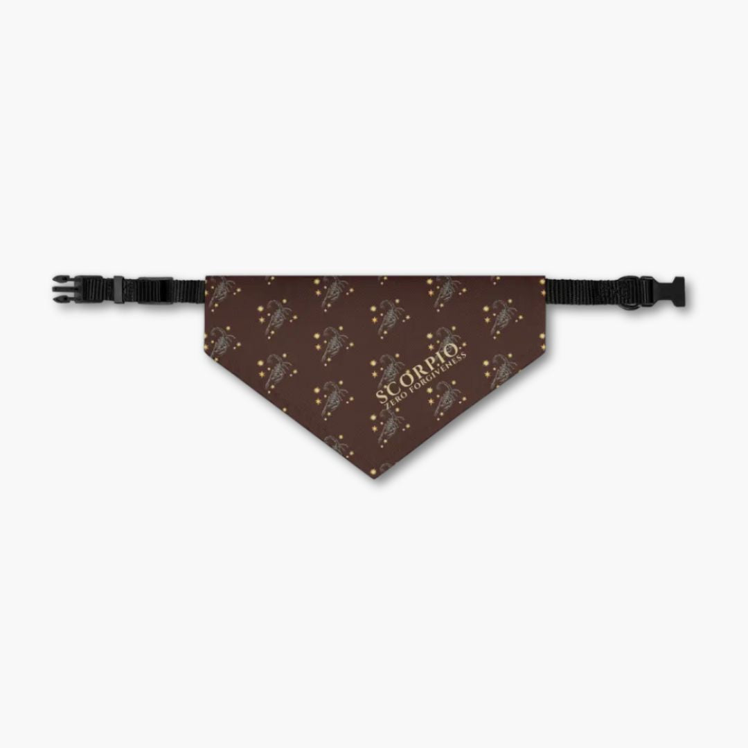Scorpio Bandana for Small & Medium Dogs