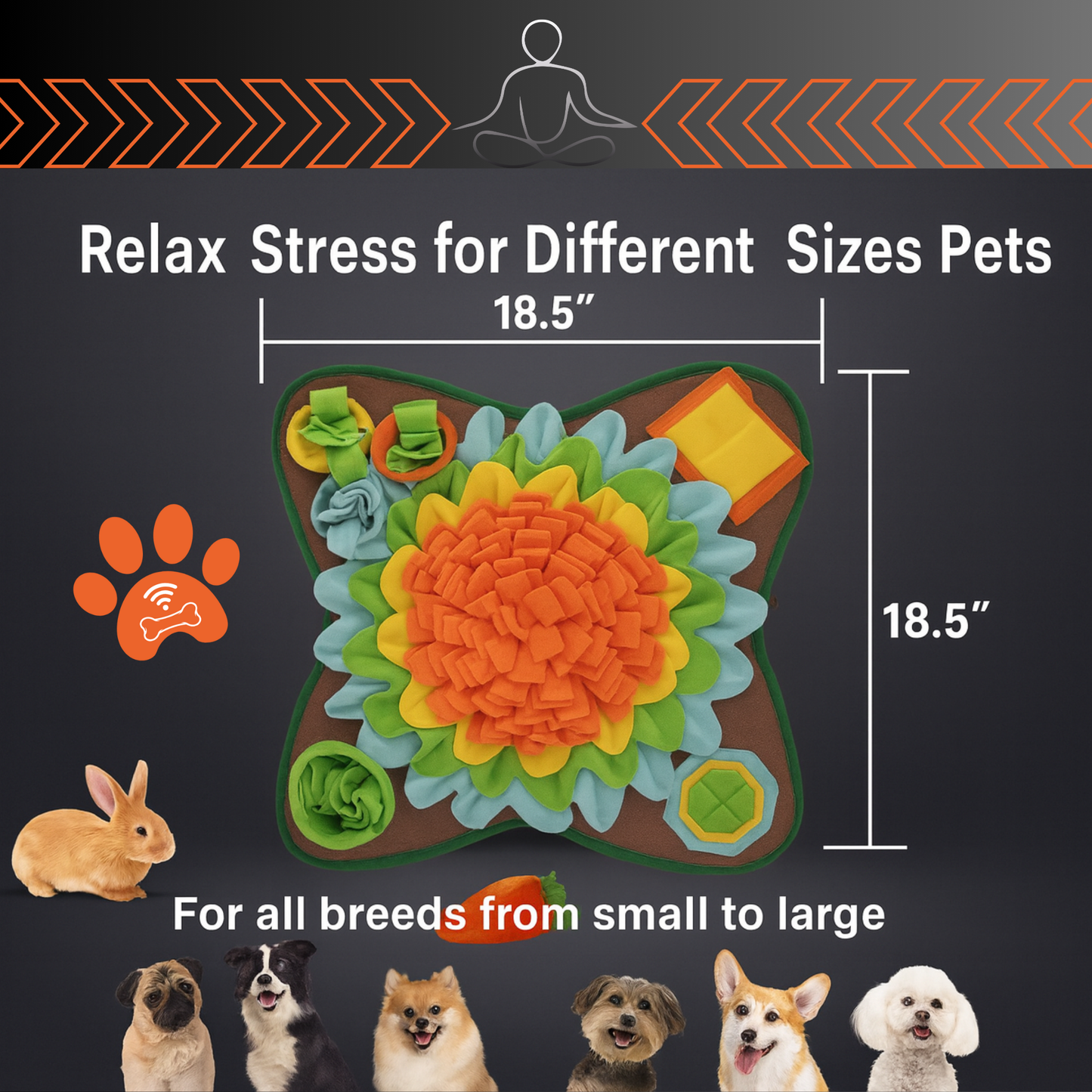 Sniff&Seek™ Sand Pets Mat