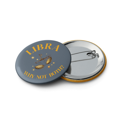 Libra Zodiac Pin Buttons Set of 5