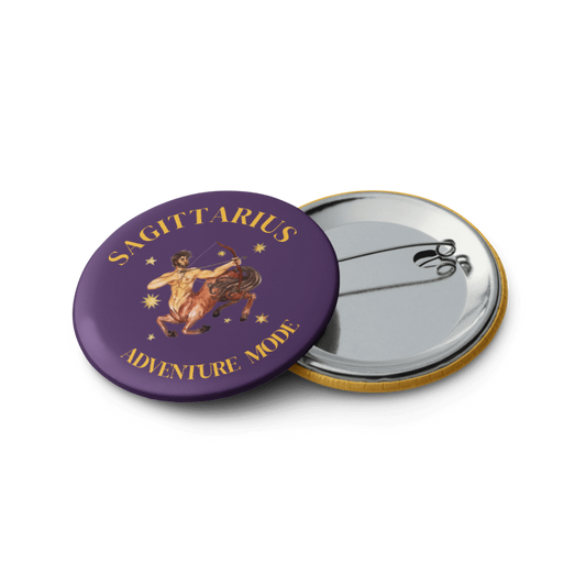 Sagittarius Zodiac Pin Buttons Set of 5