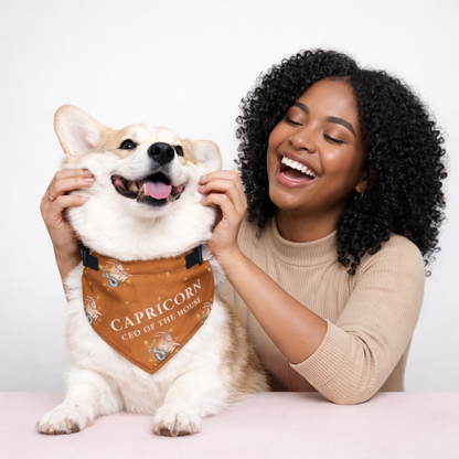 Capricorn Bandana for Large & XL Dogs