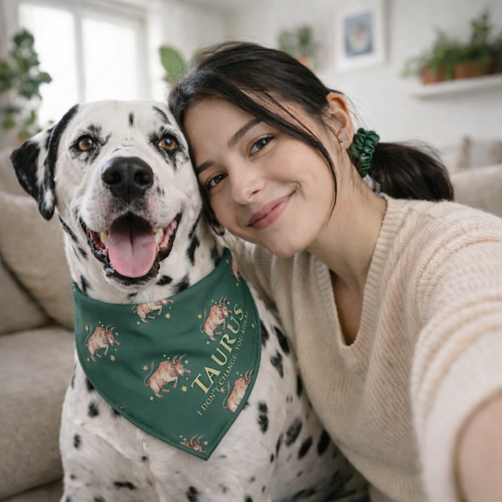 Taurus Bandana for Large & XL Dogs